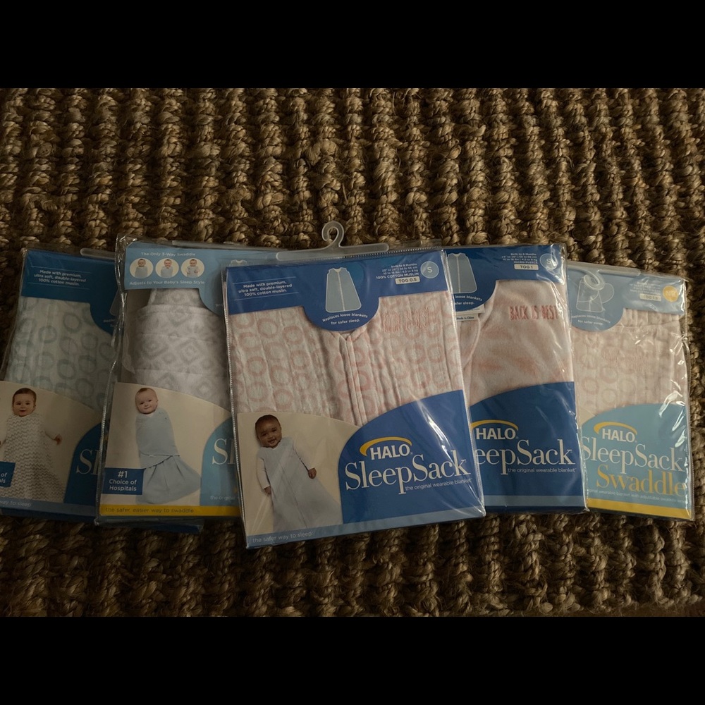 Halo 100% Cotton Muslin Sleepsack Wearable